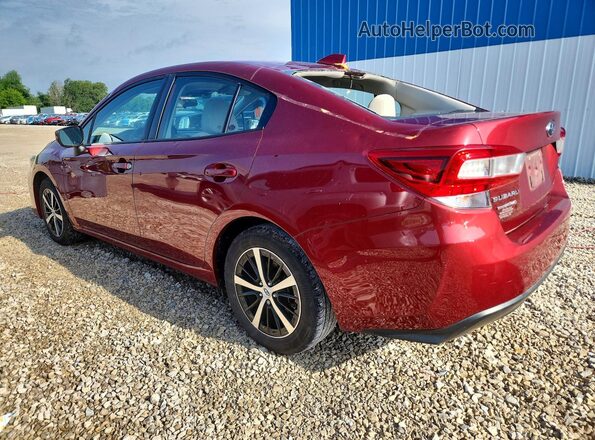 4S3GKAV66N3606176 2022 SUBARU IMPREZA Red უკანა მარცხენა