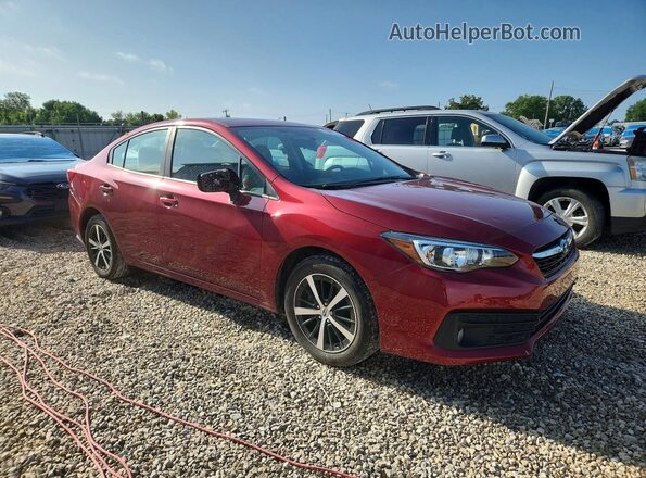 4S3GKAV66N3606176 2022 SUBARU IMPREZA Red წინა მარჯვენა