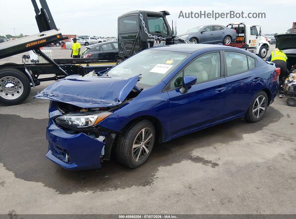 4S3GKAV66P3603247 2023 SUBARU IMPREZA Blue Front left