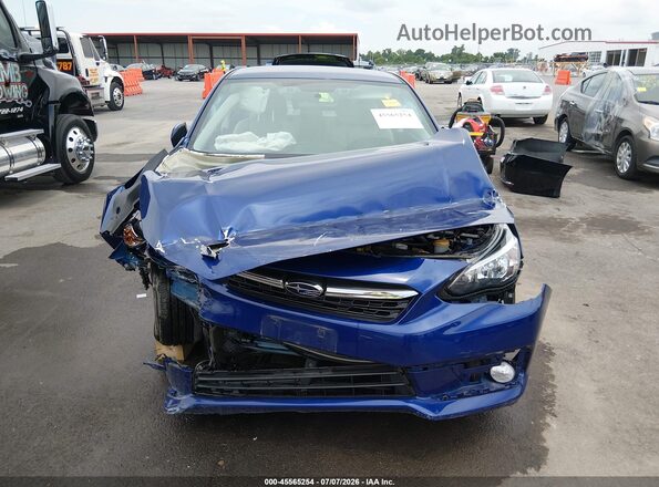 4S3GKAV66P3603247 2023 SUBARU IMPREZA Blue Front view