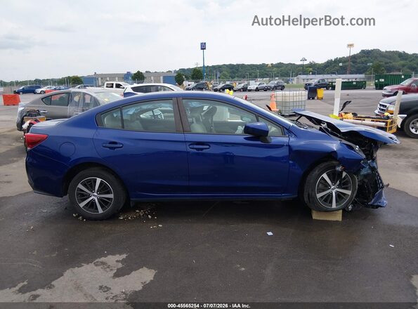 4S3GKAV66P3603247 2023 SUBARU IMPREZA Blue Rear interior view