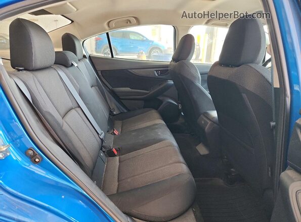 4S3GKAV68L3601932 2020 SUBARU IMPREZA Blue უკანა სავარძლების ხედი
