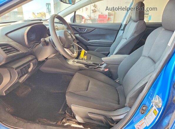 4S3GKAV68L3601932 2020 SUBARU IMPREZA Blue წინა სალონის ხედი