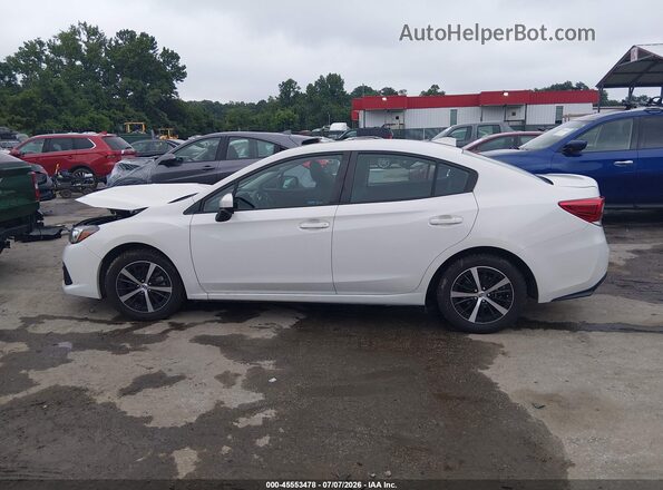 4S3GKAV69M3603545 2021 SUBARU IMPREZA White სალონის 360-გრადუსიანი ხედი