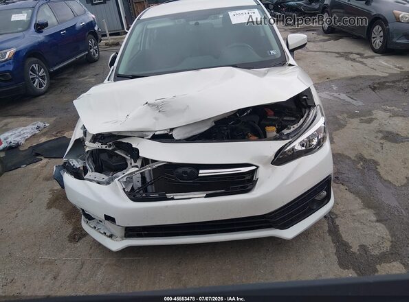 4S3GKAV69M3603545 2021 SUBARU IMPREZA White ხელსაწყოთა პანელის ხედი