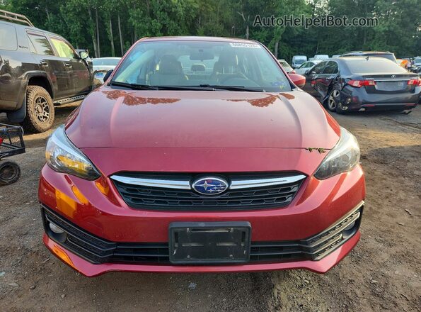 4S3GKAV6XL3602239 2020 SUBARU IMPREZA Красный Вид спереди