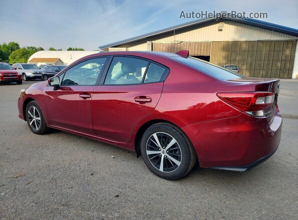 4S3GKAV6XL3602239 2020 SUBARU IMPREZA Красный Задняя левая четверть