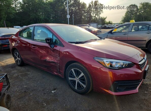 4S3GKAV6XL3602239 2020 SUBARU IMPREZA Красный Передняя правая четверть