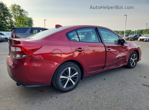 4S3GKAV6XL3602239 2020 SUBARU IMPREZA Красный Задняя правая четверть