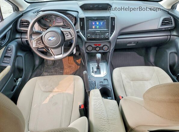 4S3GTAA60H3720469 2017 SUBARU IMPREZA Blue Widok deski rozdzielczej