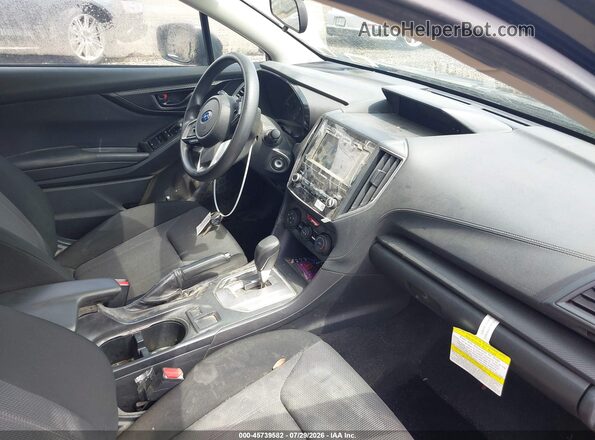 4S3GTAA60K3701735 2019 SUBARU IMPREZA Черный Вид салона спереди
