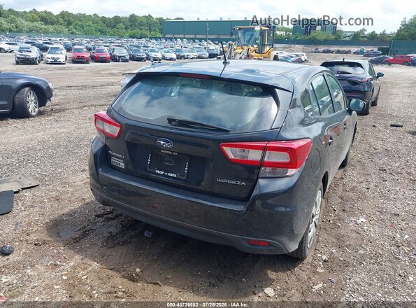 4S3GTAA60K3701735 2019 SUBARU IMPREZA Черный Задняя правая четверть