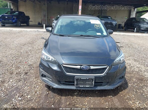 4S3GTAA60K3701735 2019 SUBARU IMPREZA Черный Вид щитка приборов