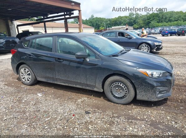 4S3GTAA60K3701735 2019 SUBARU IMPREZA Черный Вид задней части салона