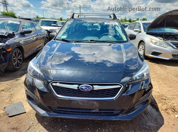 4S3GTAA61K3752497 2019 SUBARU IMPREZA Черный Вид спереди