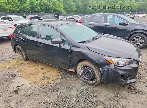 4S3GTAA62J3704943 2018 SUBARU IMPREZA Black Առջևի աջ