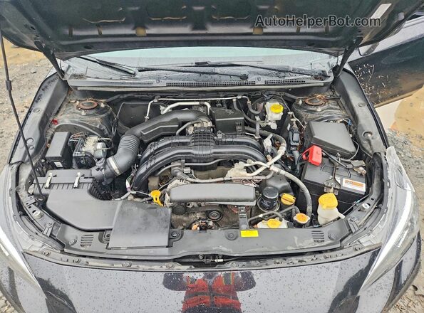 4S3GTAA62J3704943 2018 SUBARU IMPREZA Black Սալոնի հետևի տեսք