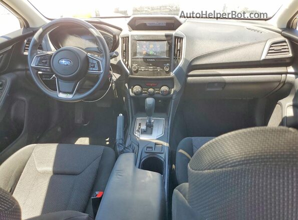 4S3GTAA64H3744564 2017 SUBARU IMPREZA Серебряный Вид панели приборов