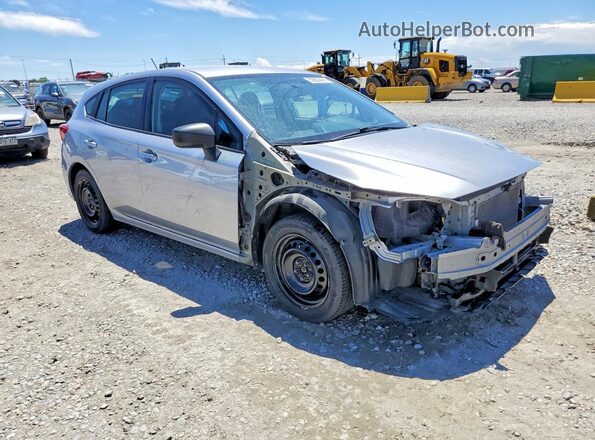 4S3GTAA64H3744564 2017 SUBARU IMPREZA Серебряный Передняя правая четверть