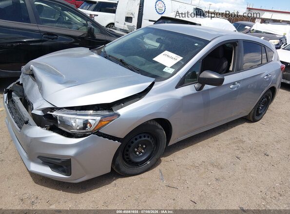 4S3GTAA64K3750467 2019 SUBARU IMPREZA Серый Передняя левая четверть