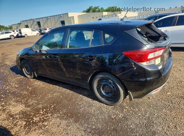 4S3GTAA65H3702338 2017 SUBARU IMPREZA Black Tył lewy