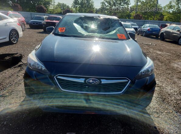 4S3GTAA65H3702338 2017 SUBARU IMPREZA Black Widok z przodu