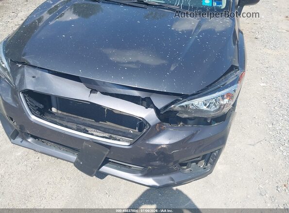 4S3GTAA65H3740409 2017 SUBARU IMPREZA Black Front view