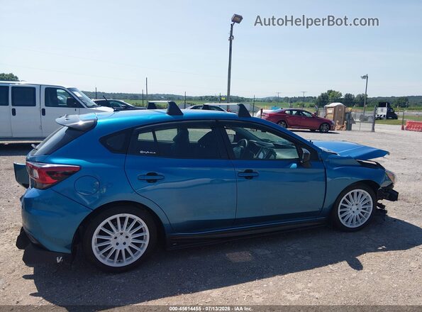 4S3GTAA65H3750289 2017 SUBARU IMPREZA Blue Rear interior view