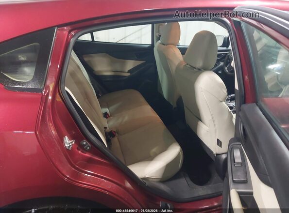 4S3GTAA65J3700952 2018 SUBARU IMPREZA Red VIN sticker view