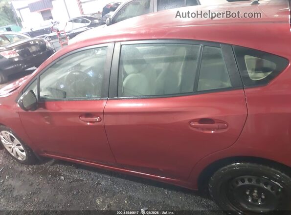 4S3GTAA65J3700952 2018 SUBARU IMPREZA Red 360 interior view