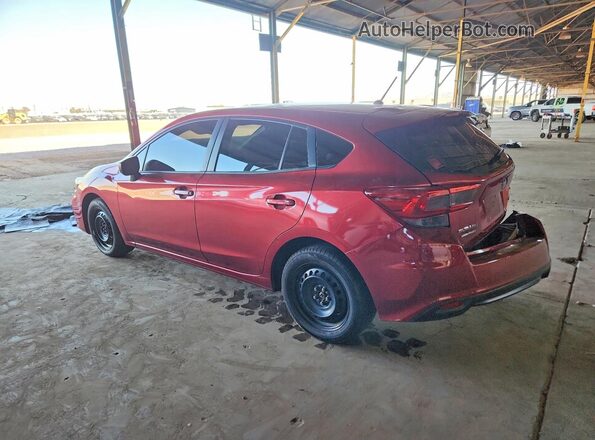 4S3GTAA65K1709969 2019 SUBARU IMPREZA Burgundy უკანა მარცხენა