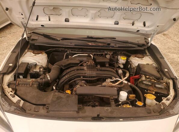 4S3GTAA66J3721020 2018 SUBARU IMPREZA White Vista interior trasera