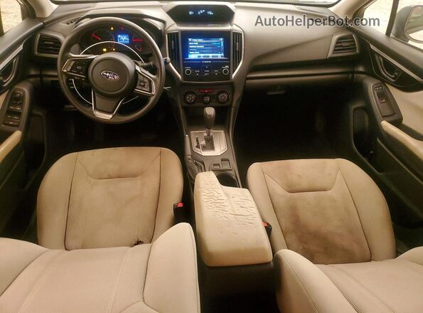 4S3GTAA66J3721020 2018 SUBARU IMPREZA White Vista del salpicadero