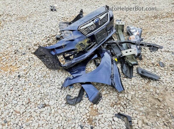 4S3GTAA66K3712657 2019 SUBARU IMPREZA Blue Շարժիչի բաժամունքի տեսք