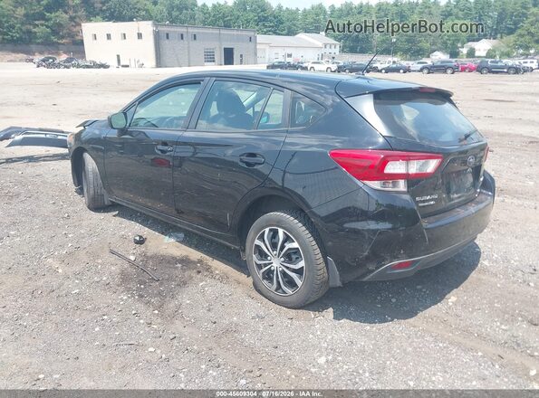 4S3GTAA67H3738323 2017 SUBARU IMPREZA Black უკანა მარცხენა