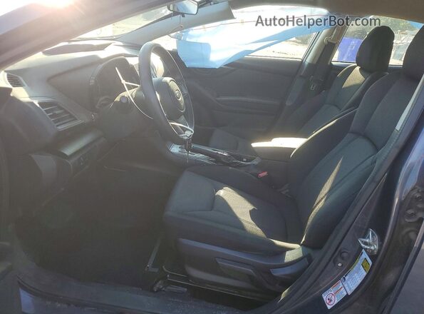 4S3GTAA68H3732238 2017 SUBARU IMPREZA Gray Вид салону спереду