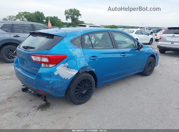 4S3GTAA68K3734613 2019 SUBARU IMPREZA Blue Դիմացի տեսք