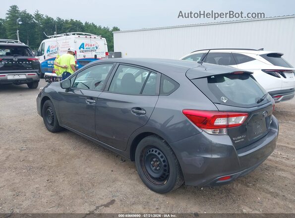 4S3GTAA6XJ3751010 2018 SUBARU IMPREZA Gray Trasero izquierdo