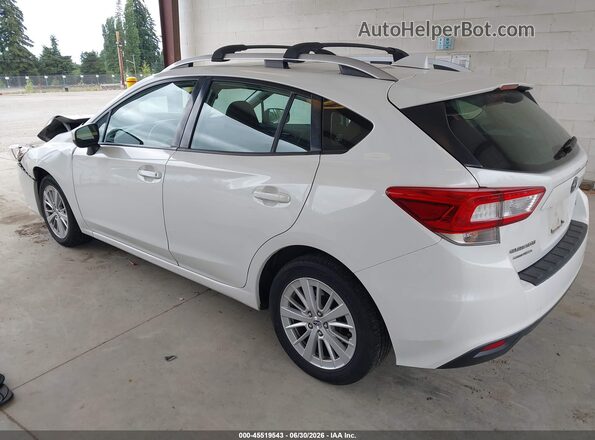 4S3GTAB60H3735665 2017 SUBARU IMPREZA Белый Задняя левая четверть