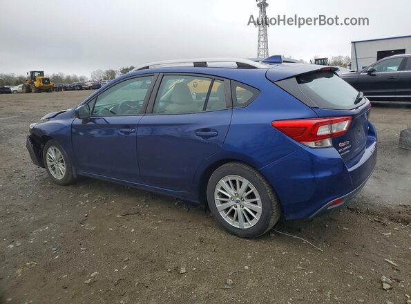 4S3GTAB60J3734554 2018 SUBARU IMPREZA Blue Հետևի ձախ