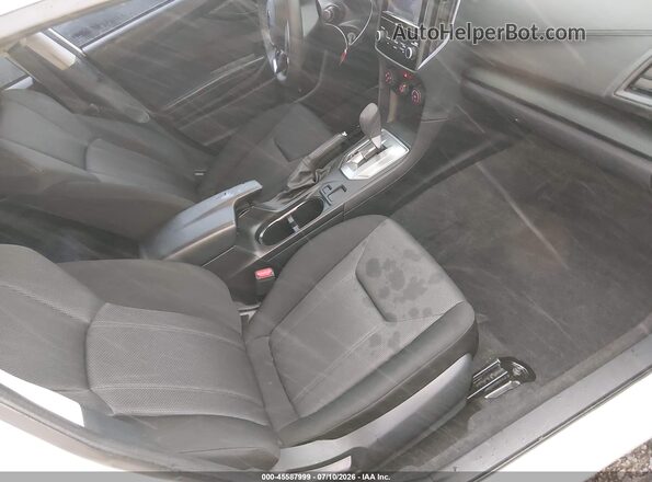 4S3GTAB60P3705340 2023 SUBARU IMPREZA White წინა სალონის ხედი