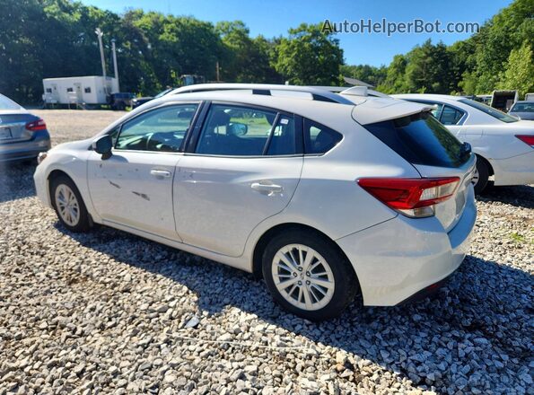 4S3GTAB61H3700827 2017 SUBARU IMPREZA Белый Задняя левая четверть