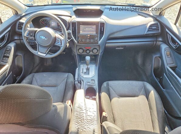 4S3GTAB61H3700827 2017 SUBARU IMPREZA Белый Вид панели приборов