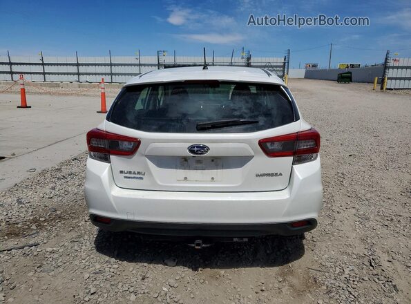 4S3GTAB62L3707486 2020 SUBARU IMPREZA White Հետևի տեսք