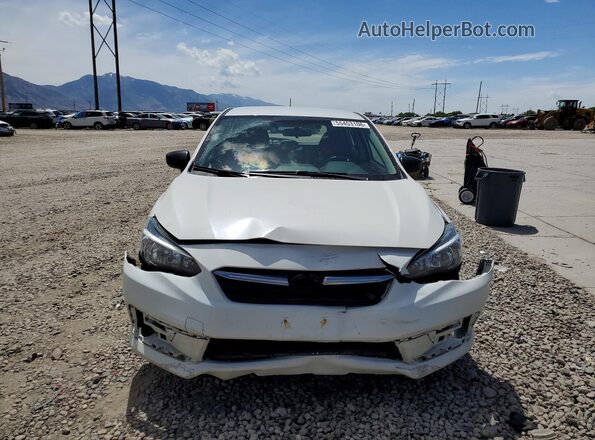 4S3GTAB62L3707486 2020 SUBARU IMPREZA White Դիմացի տեսք