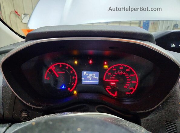 4S3GTAB64H3722966 2017 SUBARU IMPREZA Silver Widok zestawu wskaźników