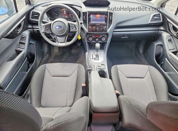 4S3GTAB64L3709398 2020 SUBARU IMPREZA Blue Dashboard view