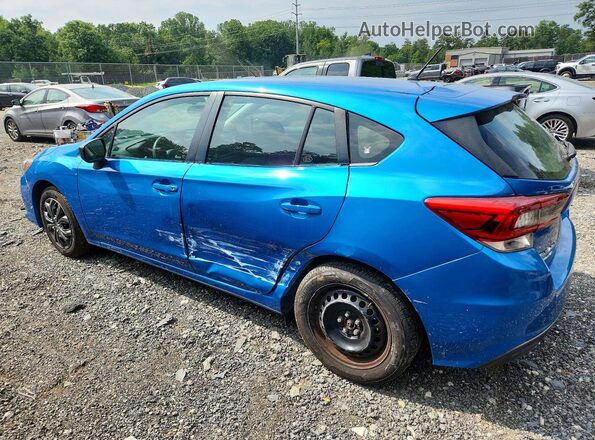 4S3GTAB64L3709398 2020 SUBARU IMPREZA Blue Rear left