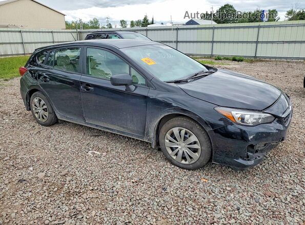 4S3GTAB64N3703054 2022 SUBARU IMPREZA Black Przód prawy