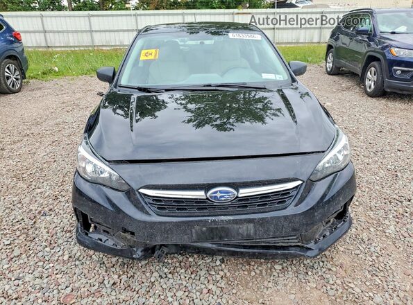 4S3GTAB64N3703054 2022 SUBARU IMPREZA Black Widok z przodu